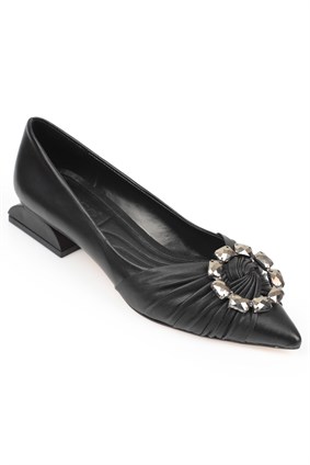 Capone Outfitters 1061 Women Black Ballerina