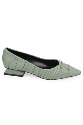 Capone Outfitters 1062 Women Mint Green Ballerina