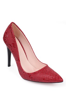 Capone Outfitters 1771 Women Red Stiletto